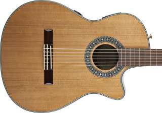 NEW Fender CN 240SCE Acoustic Electric Classical  Natural Rosewood 