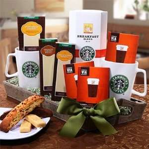 Scrumptious Starbucks Gift Basket  Grocery & Gourmet Food