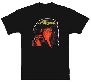 Poison Open Up and SayAhh 80s Rock T Shirt  