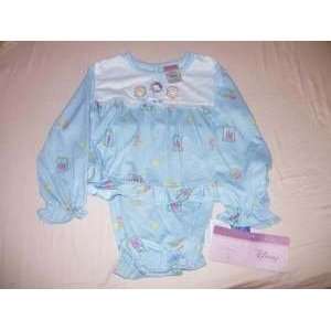    Disney Baby Princess Pajamas 3 T NEW CUTE  