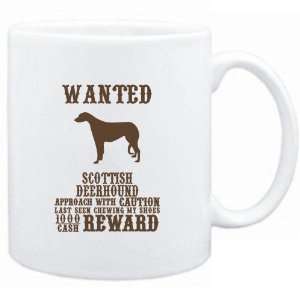  Mug White  Wanted Scottish Deerhound   $1000 Cash Reward 