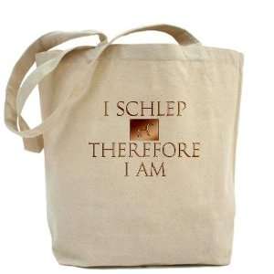 Schlep Jewish Tote Bag by 