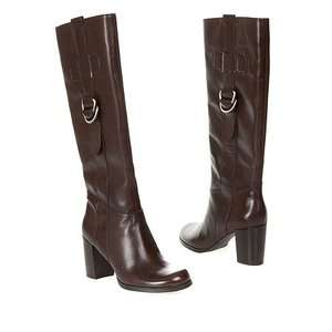 FRANCO SARTO MUSCLE BROWN LEATHER BOOT  