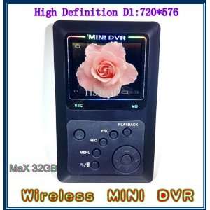  dvr s008w wireless sd mini dvr 2ch av input hd up to d1 