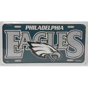    NFL PHILADELPHIA EAGLES METAL License Plate