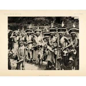  1904 Heliogravure Hoopa Valley Indians Jumping Dance 