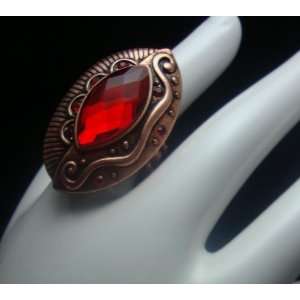  NEW Red and Copper Ring, Limited. Beauty