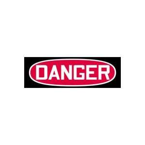  Labels DANGER 5 7/8 x 18 Adhesive Vinyl