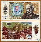 Czechoslovakia, 10 Korun, 1986, P 94, UNC    the last  