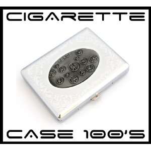  100s King Metal Cigarette Case   Peace Design Everything 