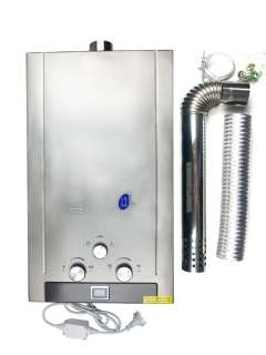 NEW 12L NG Force Exhaust Natural Gas TANKLESS INSTANT HOT WATER HEATER 