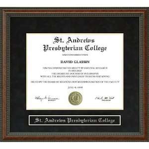   Andrews Presbyterian College (SAPC) Diploma Frame