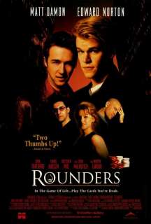 Rounders 27 x 40 Movie Poster , Matt Damon, Style B  