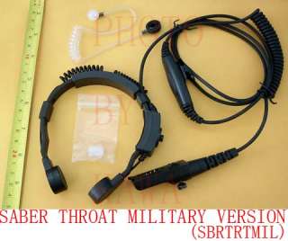Military Throat Mic for Motorola SABER & ASTRO NEW  