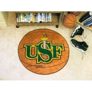  San Francisco UNIversity USF Dons Basketball Shaped Area 
