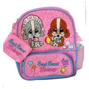  Sad Sam and Honey Kids Size Backpack School Bag Toys 