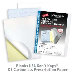  Kant Kopy   Rx Carbonless Blue Paper   2500/Carton Office 