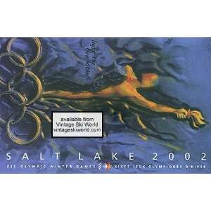  2002 Salt Lake City Winter Olympics Poster