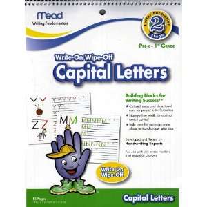    Mead Write On Wipe Off Capital Letters Stage 2 Toys & Games