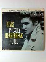 1956 Elvis Presley Heartbreak Hotel RCA Victor EP A 821  