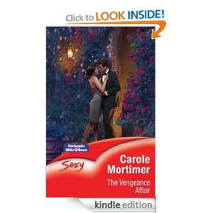 The Vengeance Affair Carole Mortimer  Kindle Store