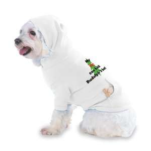  My Dog Can Kick Rudolphs Butt Hooded (Hoody) T Shirt with 