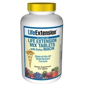 Life Extension Mix™ Tablets with Extra Niacin, 315 tablets