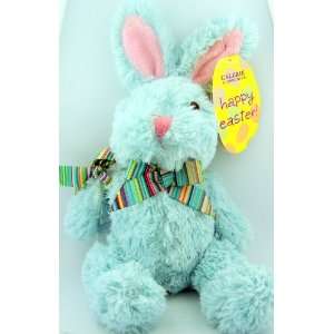  Light Blue Stuffed Plush Toy Animal Easter Bunny Teddy Bear Easter 