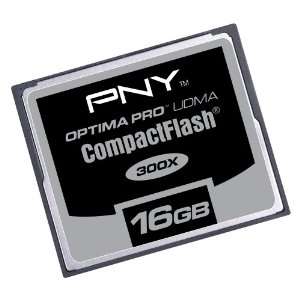  PNY Optima Pro UDMA 16 GB 300x CompactFlash Memory Card P 