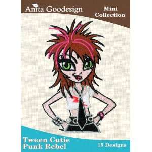  Anita Goodesign Embroidery Designs Tween Punk Rebel Arts 