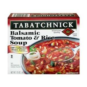 Tabatchnick, Soup Balsamic Tomato Rice, 15 OZ (Pack of 12)  