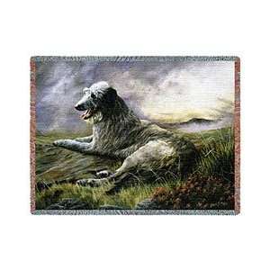  Scottish Deerhound Tapestry Afghan