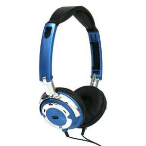 iHip Popmetal DJ Style Headphones (Blue) Electronics