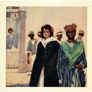  1912 Print Archibald Stevenson Forrest Art Cartagena 