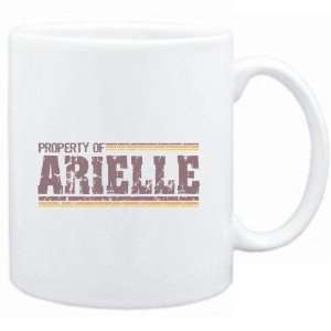  Mug White  Property of Arielle   Vintage  Female Names 