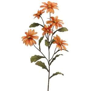  Faux 24 Shasta Daisy Spray Amber (Pack of 12) Patio, Lawn 