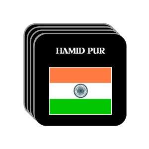  India   HAMID PUR Set of 4 Mini Mousepad Coasters 