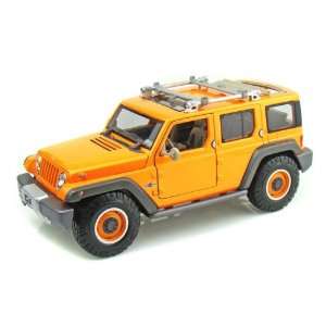  Jeep Rescue Concept 1/18 Orange Toys & Games