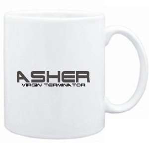  Mug White  Asher virgin terminator  Male Names Sports 