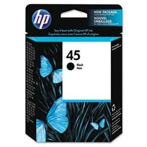  Hp 51645a Hp45 Ink 830 Page Yield Black Pigment Based Clog 