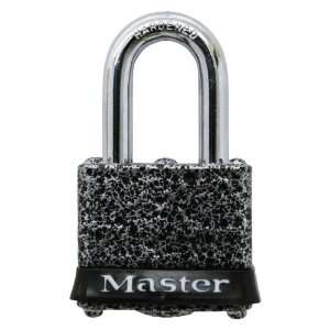  Master Lock 1 9/16 Wide, Rustoleum Pin Tumbler Padlock, 1 
