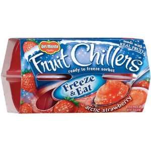 Del Monte Fruit Chillers Freeze & Eat Arctic Strawberry   6 Pack 