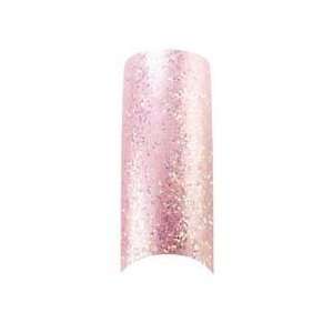  Amazing Shine Glitter Pink Tip 100 Pcs/pk Beauty