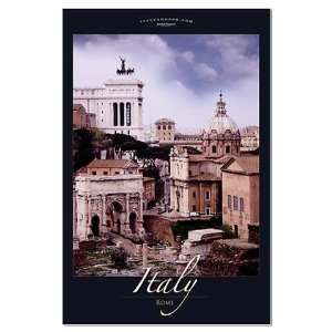  Roman Forum, Rome, Italy Italian Large Poster by  