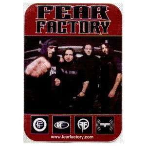 Fear Factory   Rectangle Group Shot   Sticker / Decal