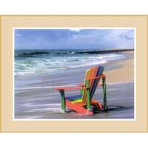  Chair by Mike Jones   Framed Artwork