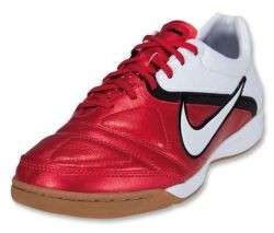 Nike CTR 360 Libretto IC 2011 INDOOR Soccer SHOES NEW WHT/RED  
