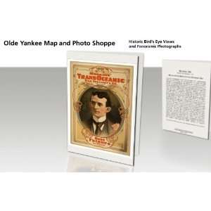  20 NOTECARDS Historic Theater Print Hopkins Transoceanic 
