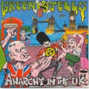  ANARCHY IN THE UK 7 INCH (7 VINYL 45) UK BMG 1993 GREEN 