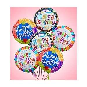     Air Rangement   Birthday Mylar Balloons   Half Dozen Balloons